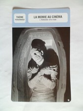 CARTE FICHE CINEMA  LA MOMIE