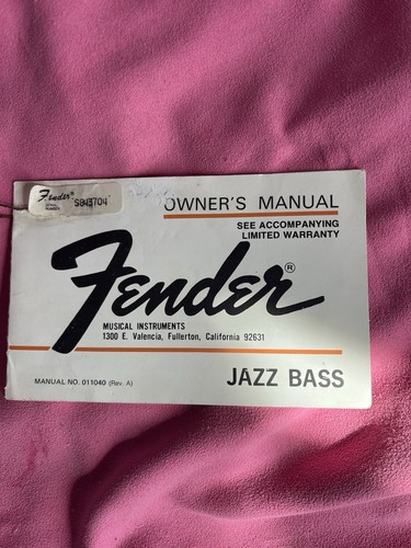 Fender orner jazz bass - jazz,