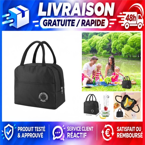 Sac isotherme repas pliable - sac,