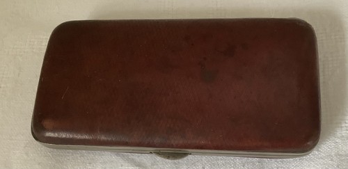 Porte cigarettes ancien - , cuir