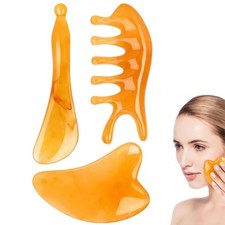 3 Pièces Gua Sha Visage