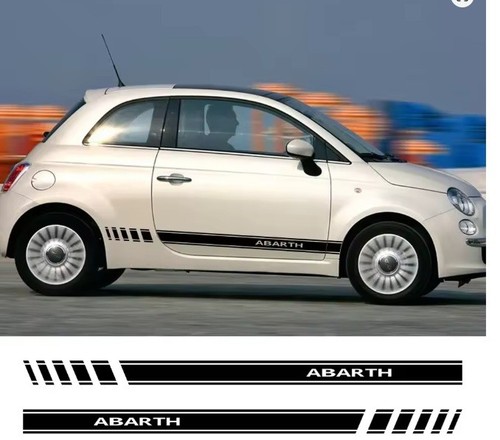 Bandes latérales abarth - bandes,