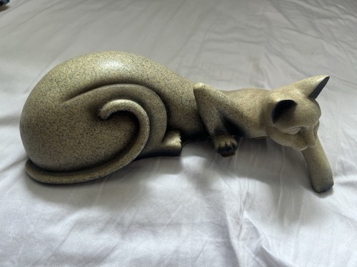Sculpture décorative chat