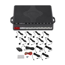 Système radar recul pour automobile avertisseur sonore de recul noir 8 de