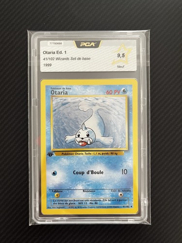 Carte pokémon otaria 102 - pokémon, 41/102