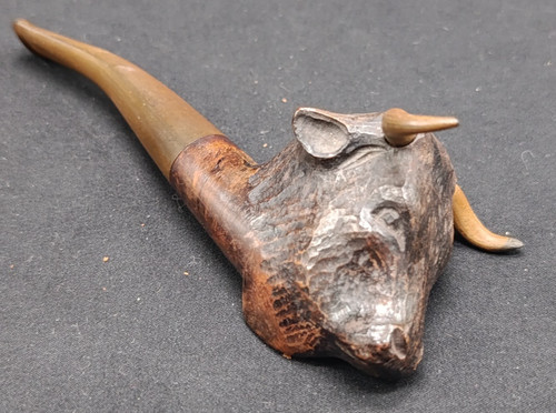 Pipe sculptée tête de - tête,
