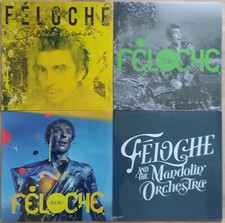 lot de 4 disques vinyles neufs Feloche