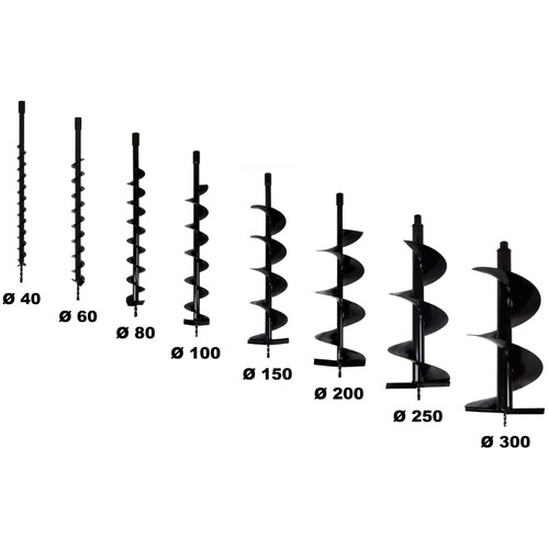 Lot mèches 60 80 - Ø, 40