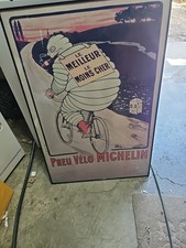 Pneu Velo Michelin Original Vintage Bicycle Poster Bibendum Poster