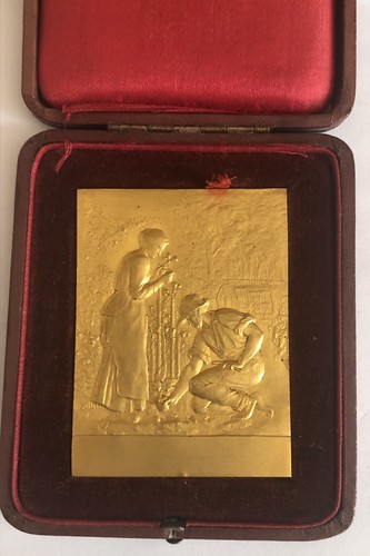 Médaille plaque bronze - mÉdaille,