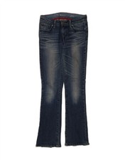 LEVI'S Womens Demi Curve Modern Rise Skinny Bootcut Jeans W26 L32  Blue DK70