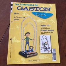 Paper No. 4 Les inventions de Gaston Lagaffe Franquin Hachette trombone