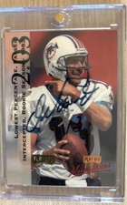 1998 Playoff Prestige SSD Hobby Marino Milestones#5 Dan Marino AUTO Autograph