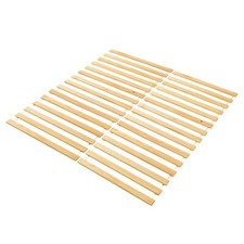 Lot de 2 sommiers en pin 15 lattes sans cadre couchage 90x190 ou 90x200