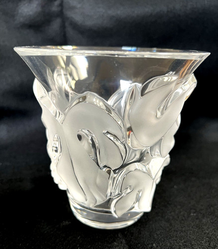 Lalique crystal saumur grapes - lalique,