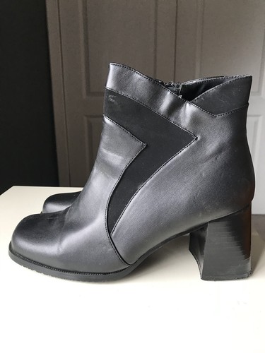 Bottines noires talons - bottines,