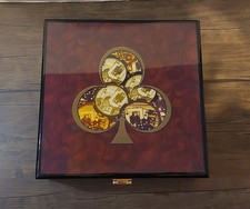 Mallette en bois Jeu Poker