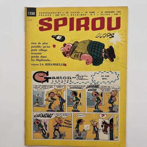 Spirou hebdomadaire 1288 - spirou,