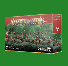 Warhammer AoS Skaven Skaventide Clanrats x20 (2024 Version) NEW Ships Fast NoBox