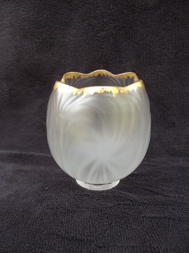 Ancienne tulipe lampe - ancienne,
