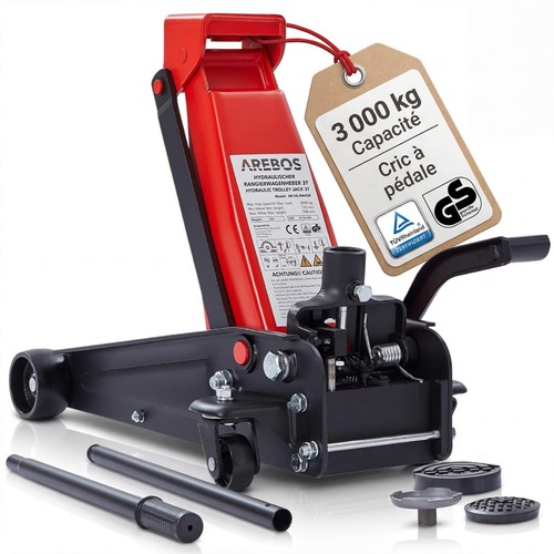 Arebos cric rouleur - cric,
