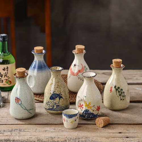 Bouteille sake japonais 300ml - sake,