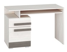 Bureau Élève Bureau PC 119x55cm Pin Blanc Gris MDF 77103175