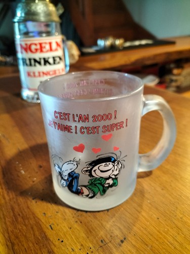 Verre chope gaston lagaffe - chope, c'