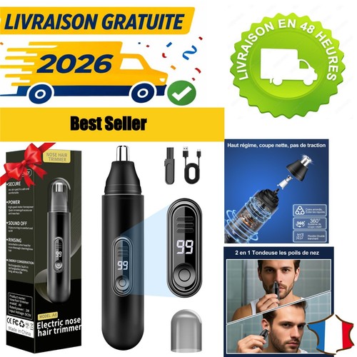 Tondeuse nez oreilles usb - nez,