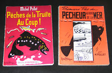 2 LIVRES PÊCHE POLLET
