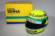 F1 CASQUE HELMET 1/2 AYRTON SENNA LOTUS 1985 RARE