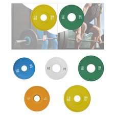 Plaque de poids fractionnée, plaques d'haltères, compacte et facile à