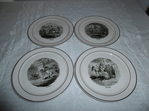Anciennes assiettes villeroy - anciennes,