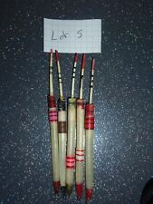 5 ANCIENS FLOTTEURS BOUCHON DE