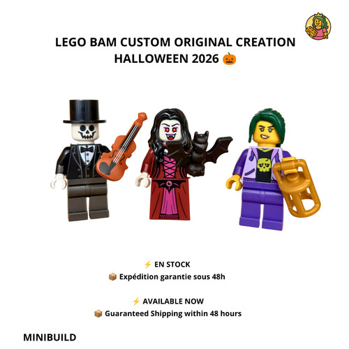 Lego minifigures bam custom - minifigures,