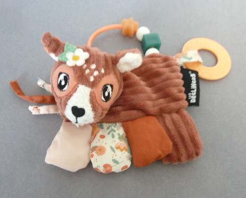 Doudou plat hochet les - plat,