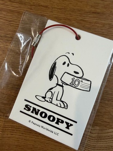 Porte clés snoopy 10th - snoopy,