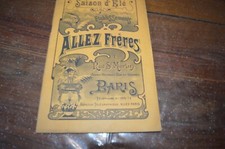 OLD CATALOGUE GO BROTHERS garden furniture blinds vases bathtub waterings