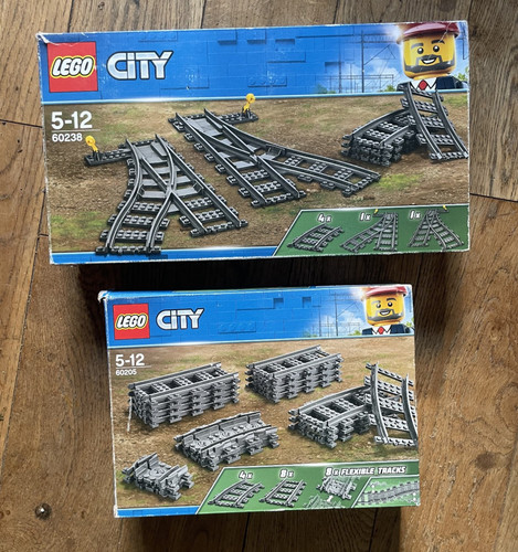 Lot boites rails lego city