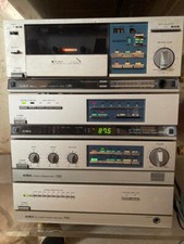 Chaine hi fi AIWA mini 808 vintage années 80 C80 + P80 + R80 + L80