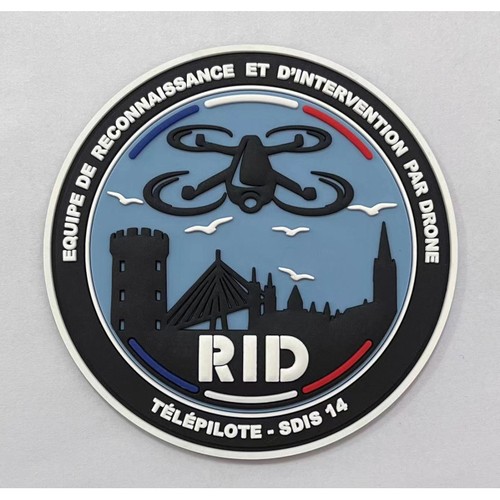 Ecussons pompiers rid drone - ecussons,
