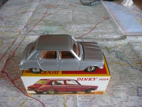 Simca 1100 grise - simca, dinky