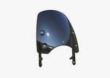 Genuine Dart Classic S3 Flyscreen- Royal Enfield Super Meteor 650 - Black