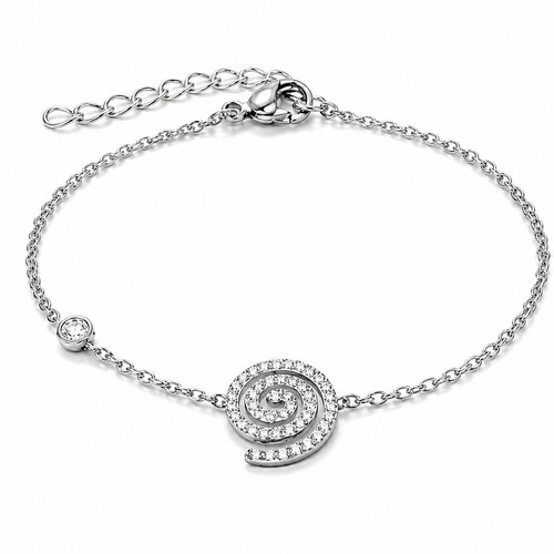 Bracelet spirale femme acier - bracelet,
