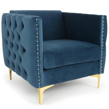 Fauteuil Design en Velours