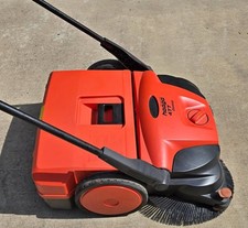  Haaga® 31" Deluxe Triple Brush Push Power Sweeper!