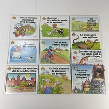 10x Le château Magique du livre 1989 Enfant Jeunesse Français Hardcover Bundle