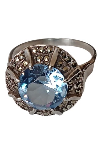 Ancienne bague argent et - ancienne,
