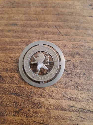 Insigne monnaie belge - monnaie,