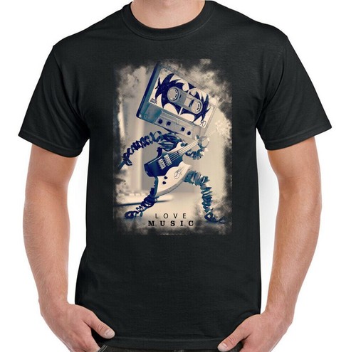 Guitare shirt amour - amour, musique
